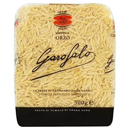 Orzo pasta – testenina u obliku pirinča.