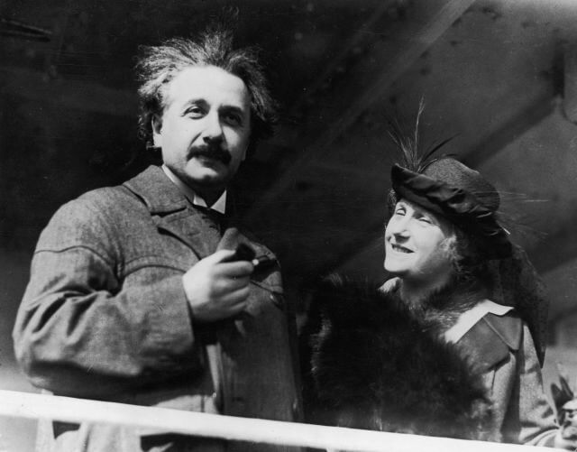 Albert Ajnštajn i Elza Lovental