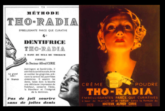 Radioaktivna kozmetika s radijumom – lepi i mrtvi